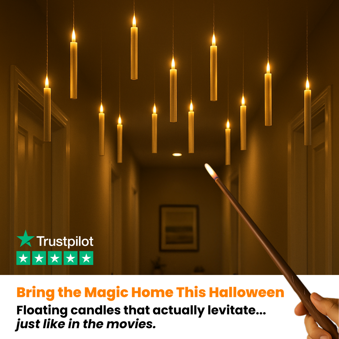 Flameless Floating Candles
