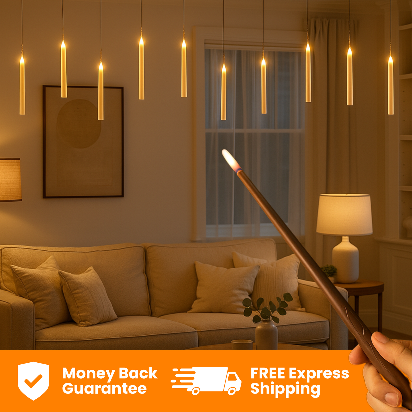 Flameless Floating Candles